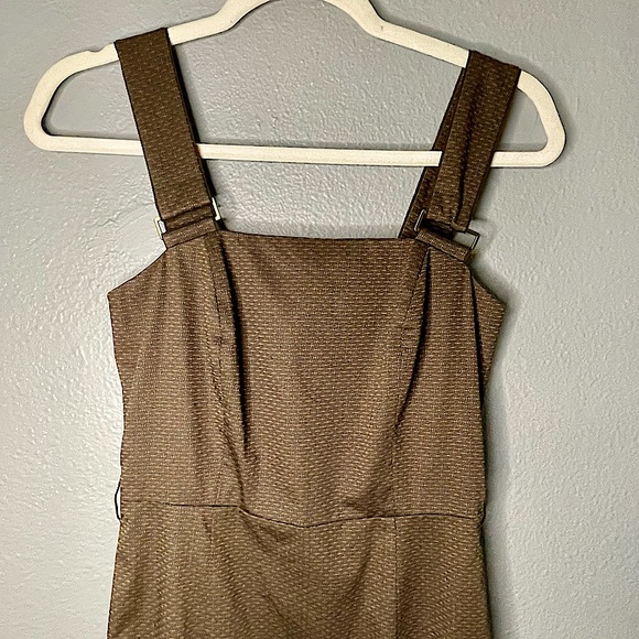 Brown Antonio Melani Cocktail Dress - Picture 4 of 8